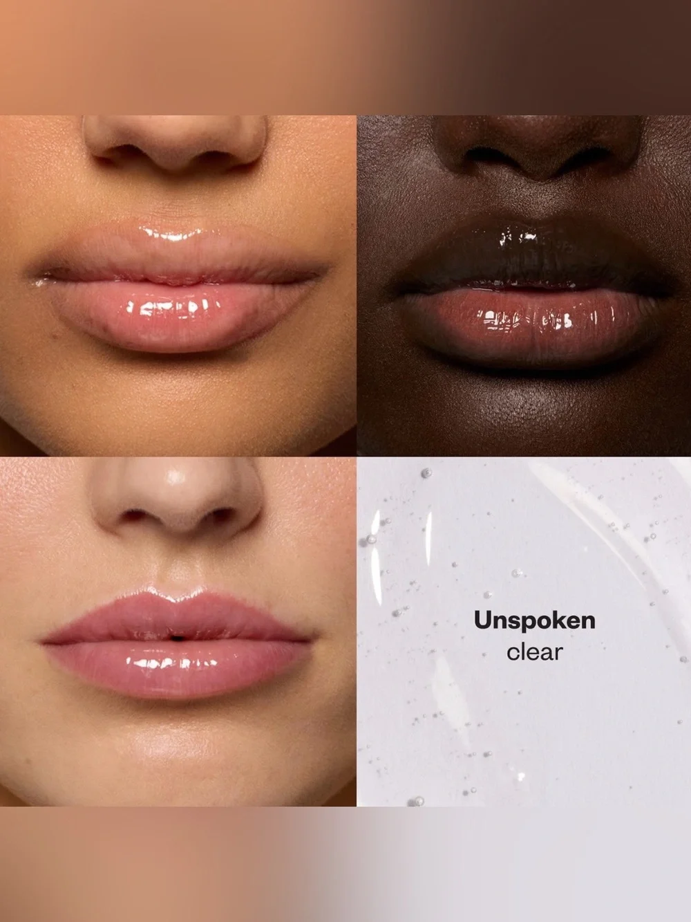 KOSAS Lip Pulse Glassy Lip Plumper Gloss Unspoken - Clear